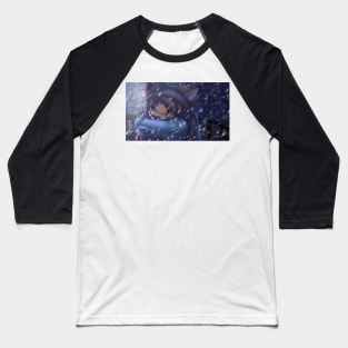 Snowy Night Baseball T-Shirt